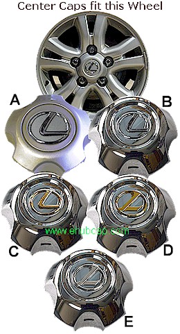 Lexus lx470 wheel discount center cap